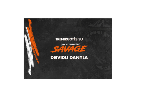 Private session with Deividas "The Lithuanian Savage" Danyla